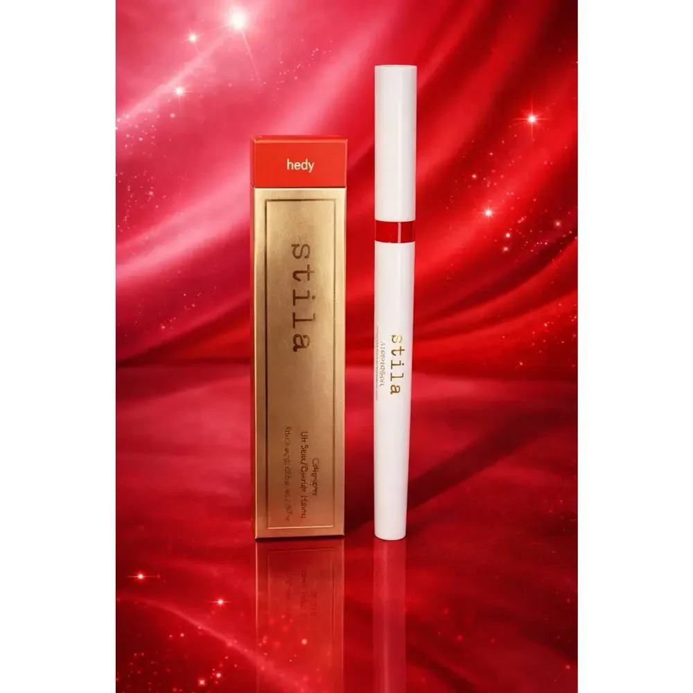 stila - Calligraphy Lip Stain - Shade: Hedy - 0.022 fl oz/ 0.67 mL